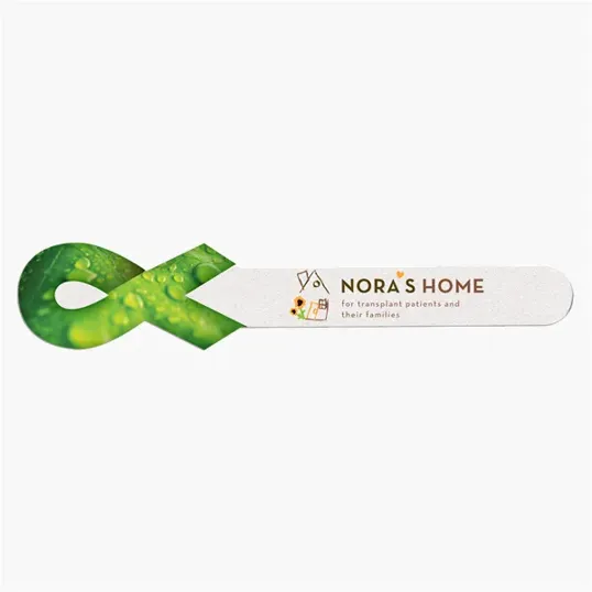 Ribbon-Shaped Emery Board for Breast Cancer Awareness — view 5